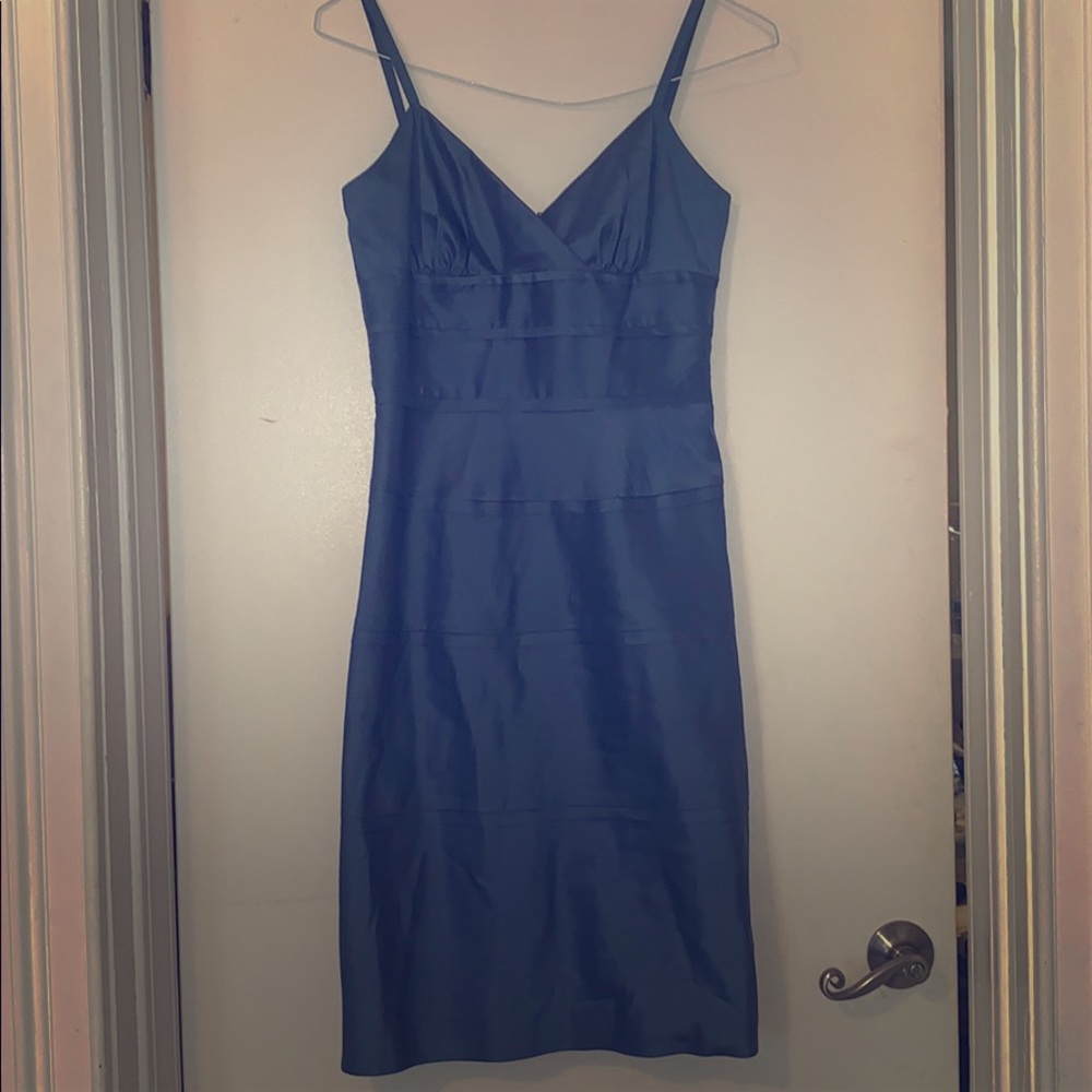 Powder Blue 100% Silk Anne Klein Silk Dress
